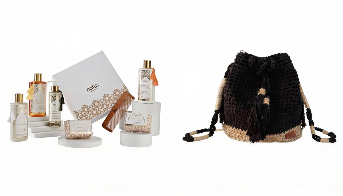 Coffret Beauté Natus + Sac Goffa Buck Noir