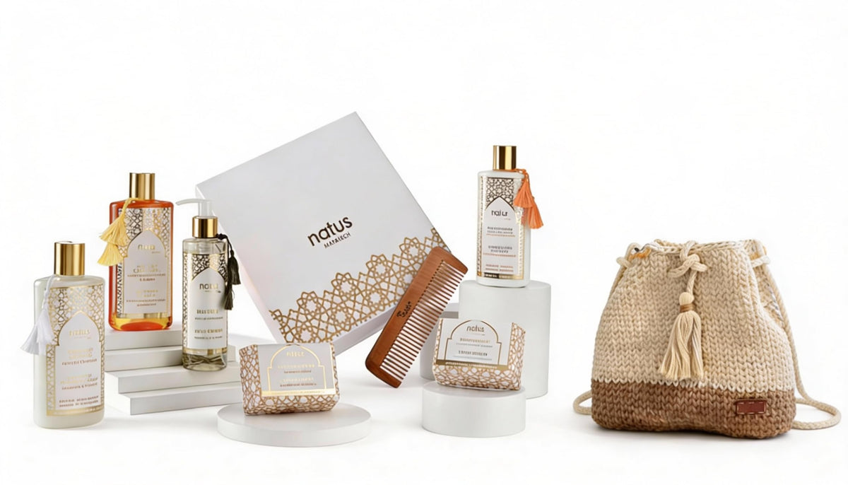 Coffret Beauté Natus + Sac Goffa Buck Blanc