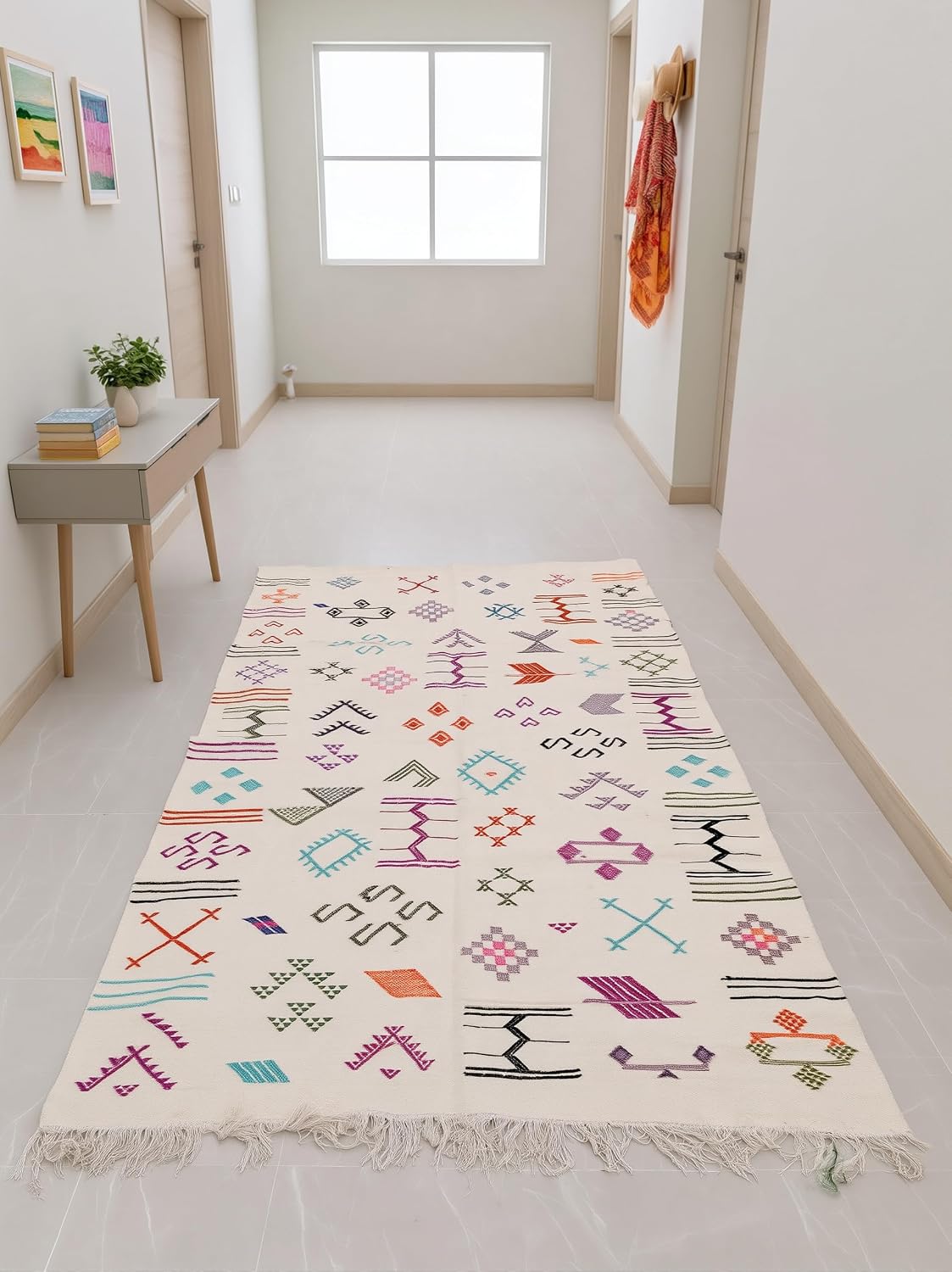 Tapis Azilal écru – photo 4