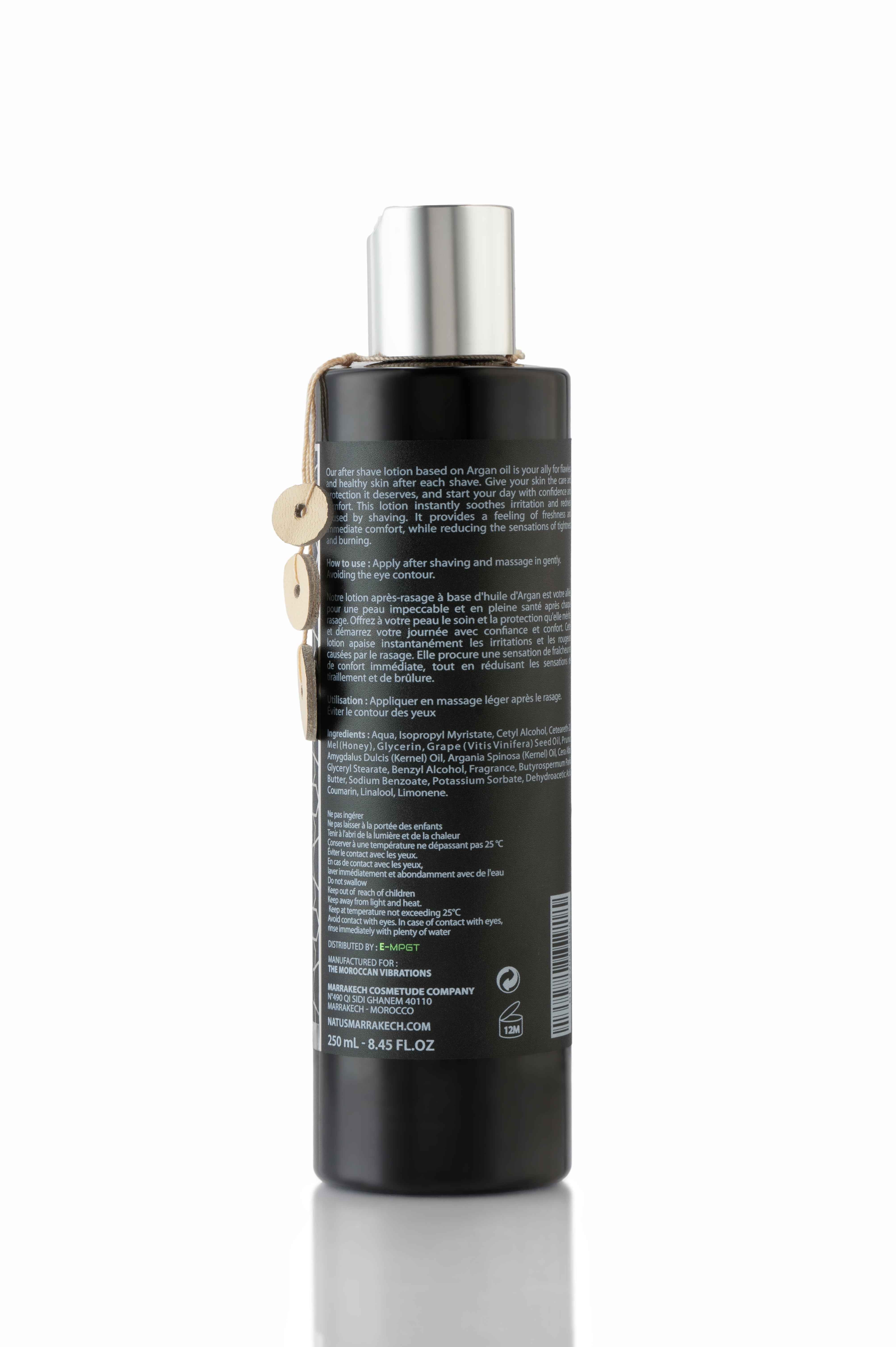 Coffret de Soin Homme de Luxe à l’Huile d’Argan Natus MARRAKECH – Vegan & Naturel