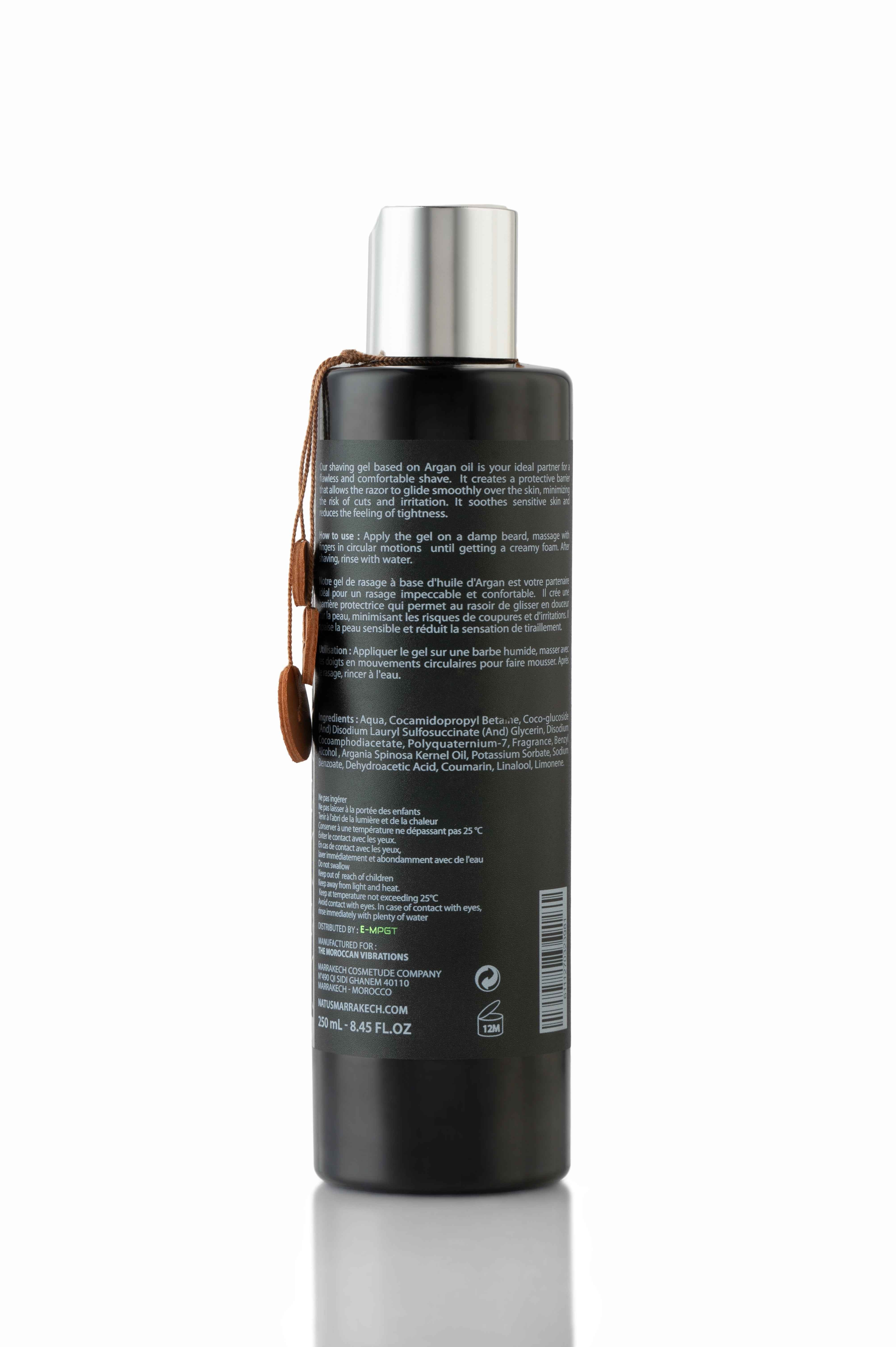 Coffret de Soin Homme de Luxe à l’Huile d’Argan Natus MARRAKECH – Vegan & Naturel