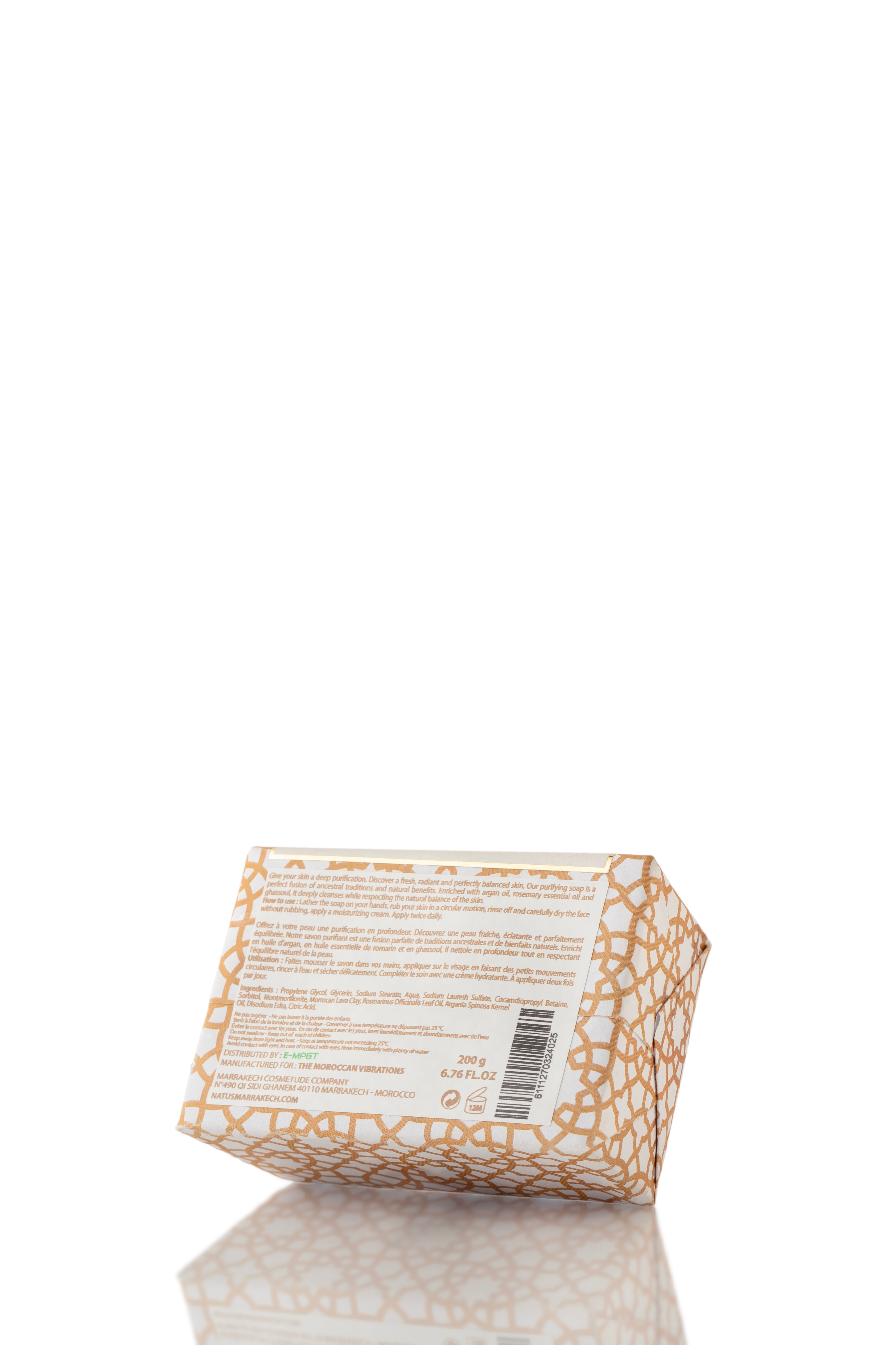 Savon purifiant au romarin et au ghassoul™ – Femme – 200 g
