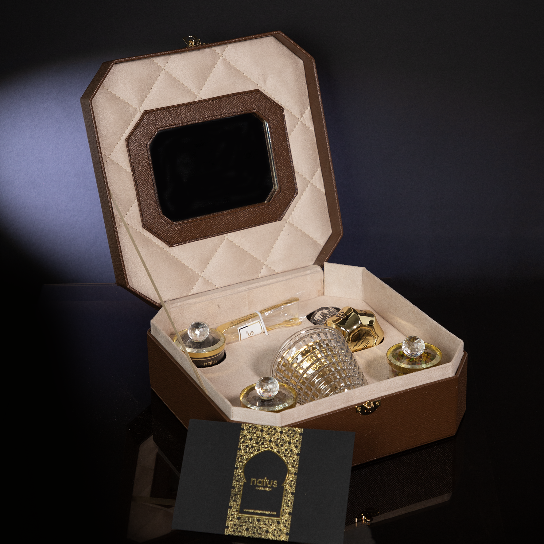 Coffret Prestige "des Fêtes" – Encens Orientaux & Parfums Bijoux d’Exception