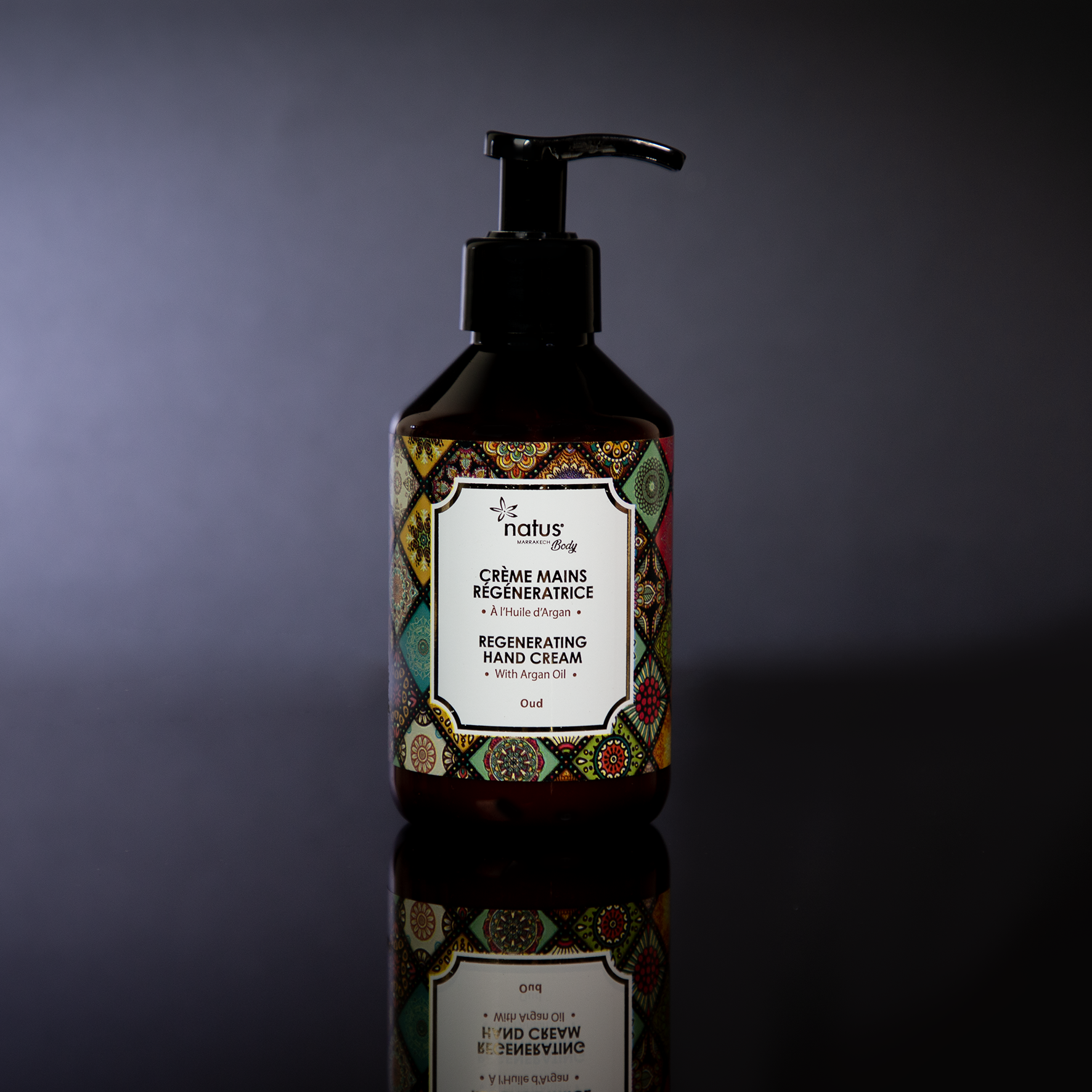 Coffret Rituel Oriental "Carrelage Oud" – Soin des Mains & Parfum Maison