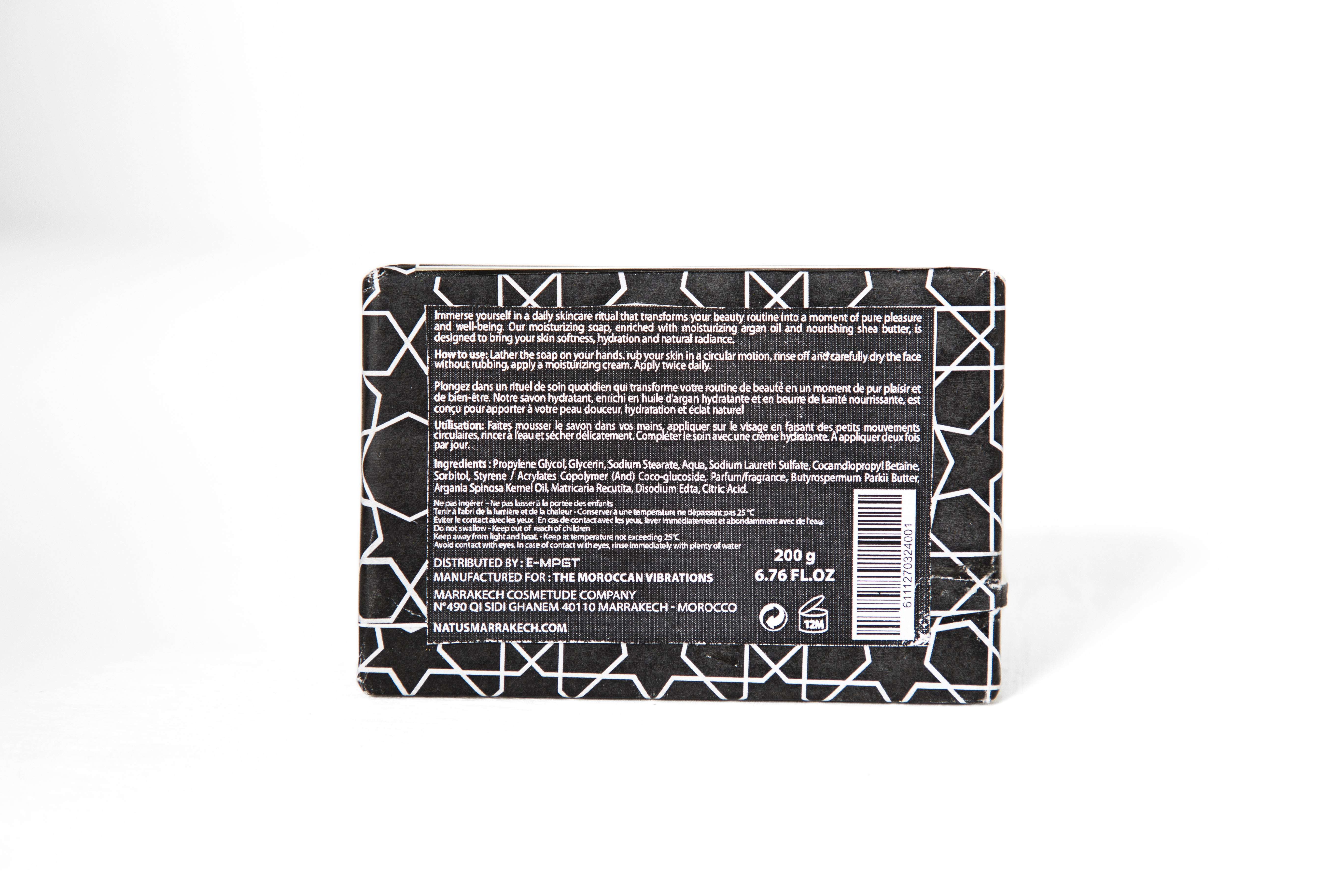 Coffret de Soin Homme de Luxe à l’Huile d’Argan Natus MARRAKECH – Vegan & Naturel