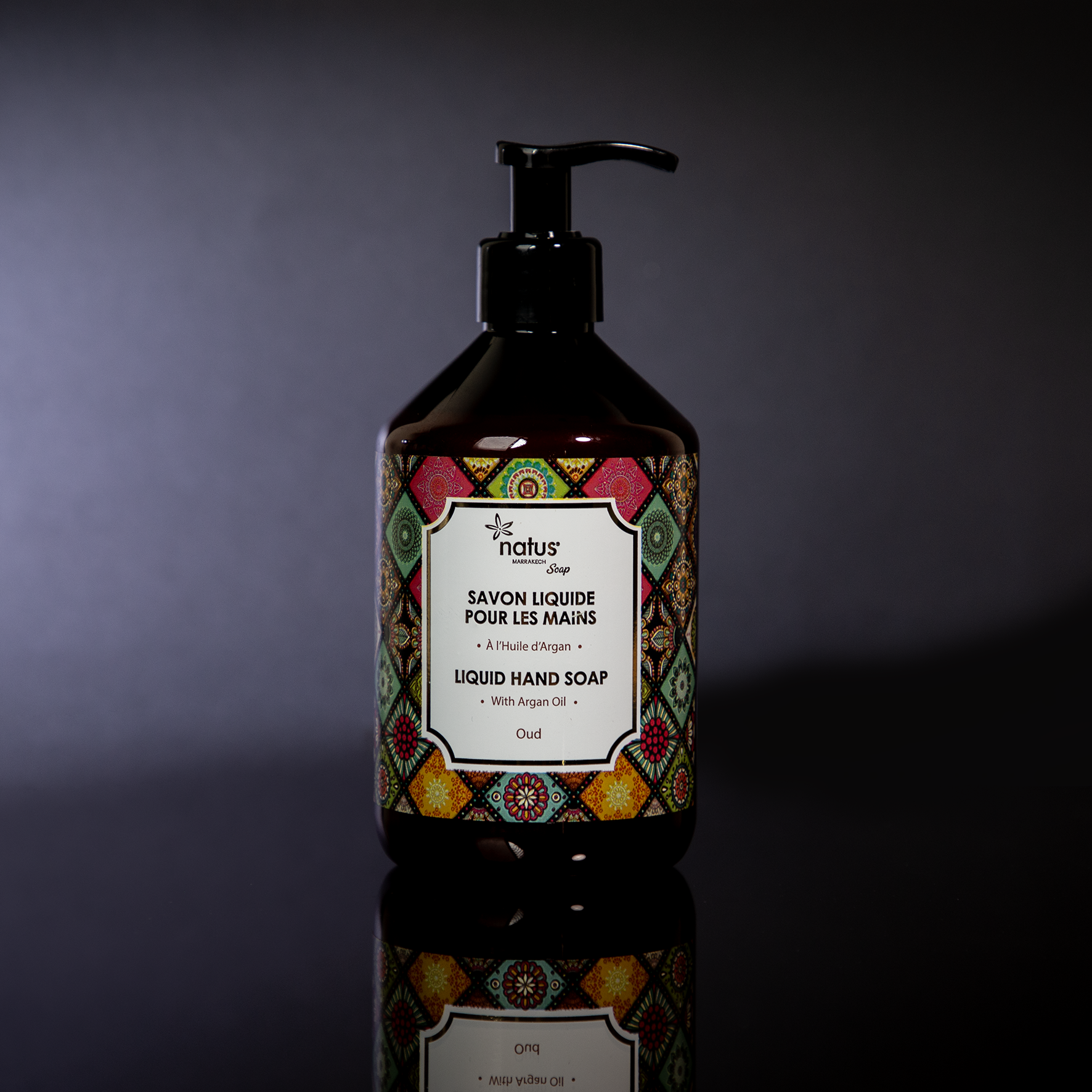 Coffret Rituel Oriental "Carrelage Oud" – Soin des Mains & Parfum Maison - The Moroccan Vibrations