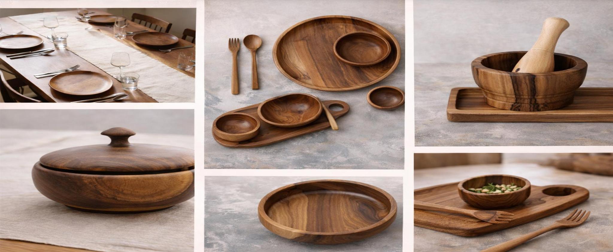 L'Art de la Table Authentique – Élégance Naturelle & Artisanat du Bois