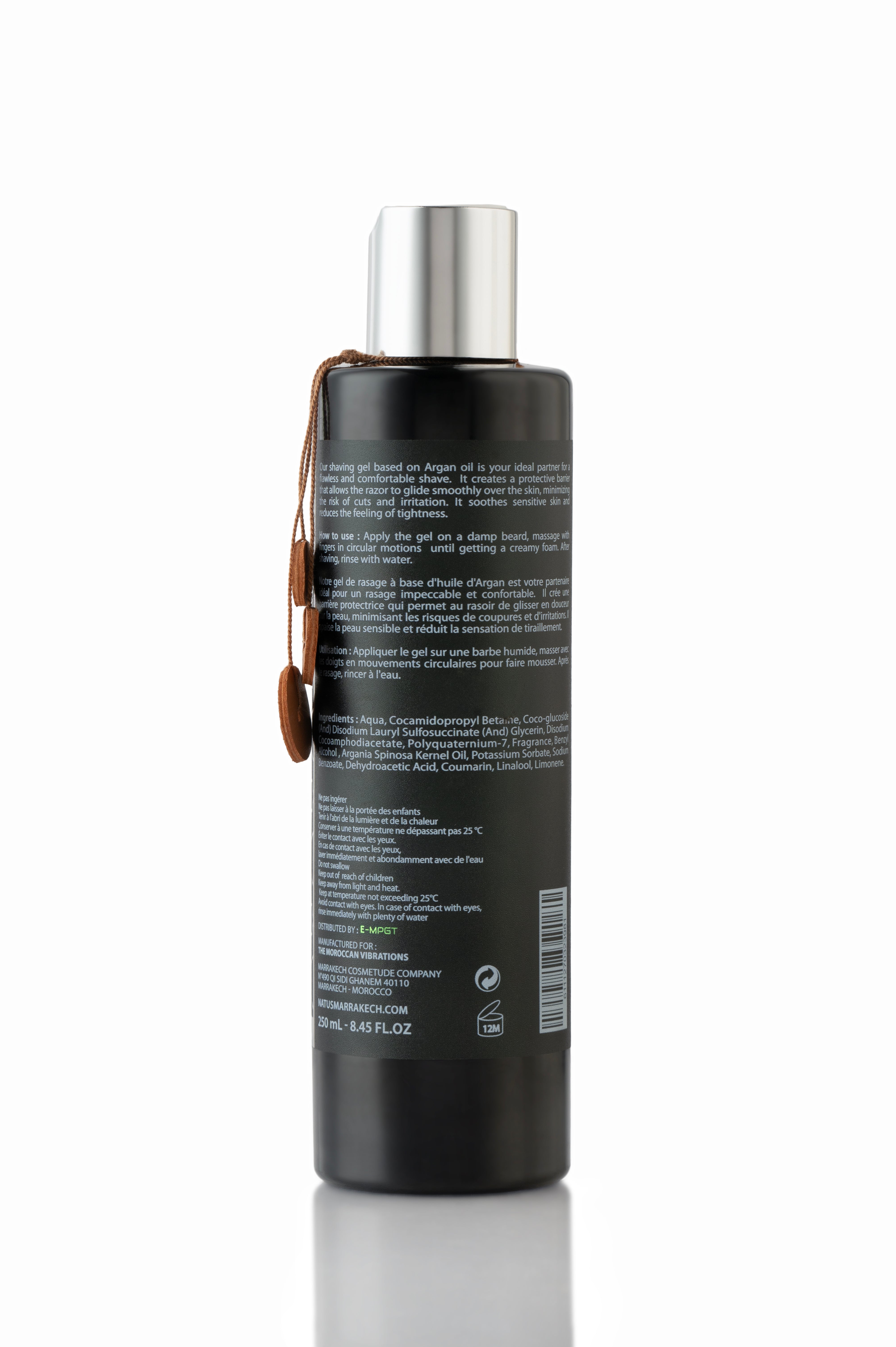 The Moroccan Vibrations – Natus MARRAKECH – Men's Luxury Grooming Set with Argan Oil – Vegan & Natural