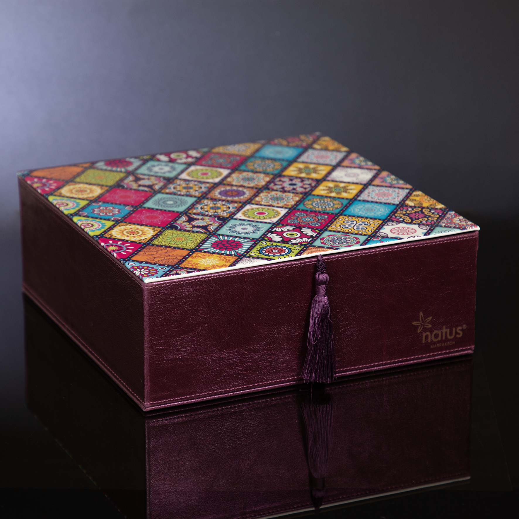 Coffret Rituel Oriental "Carrelage Oud" – Soin des Mains & Parfum Maison