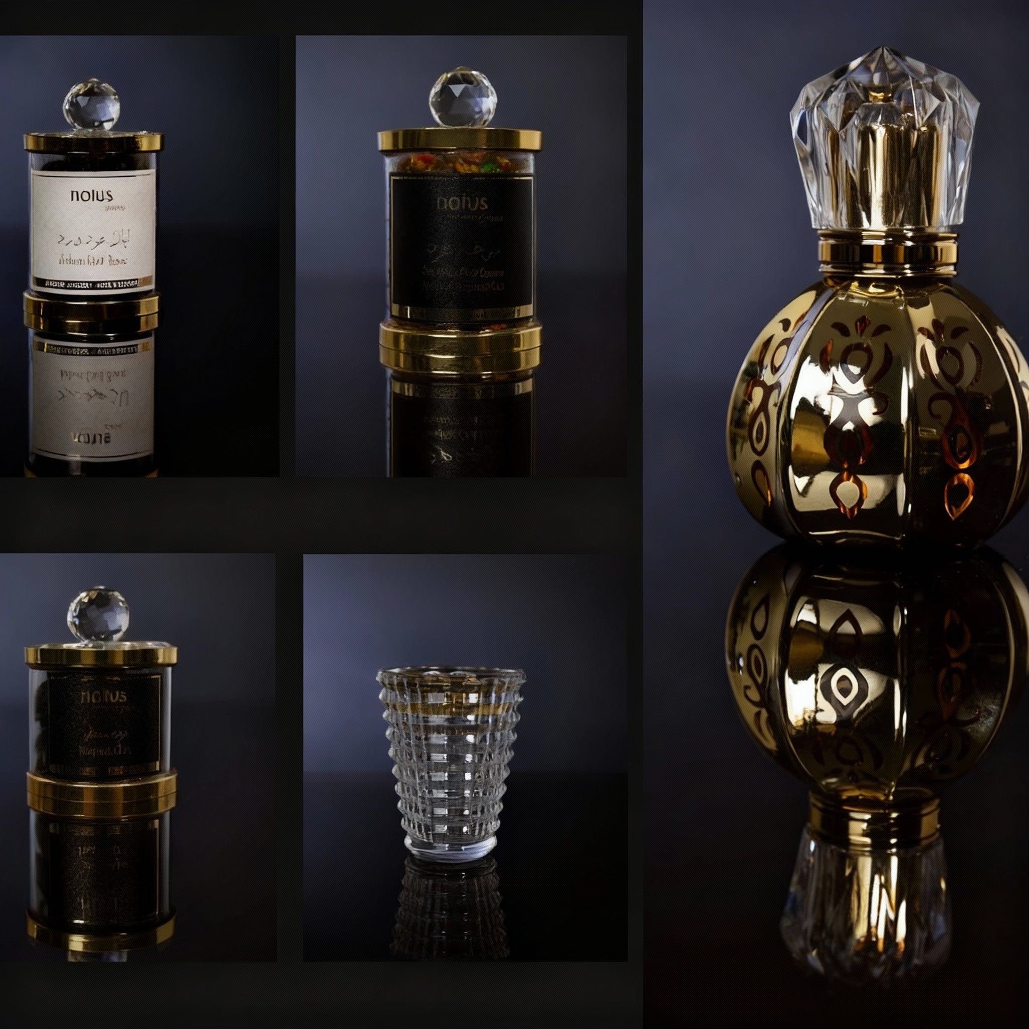 Coffret Prestige "des Fêtes" – Encens Orientaux & Parfums Bijoux d’Exception